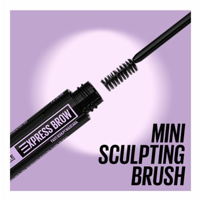 MAYBELLINE New York Express Brow Fast Sculpt Gel Brow Mascara, 250 Blonde, 0.09 oz