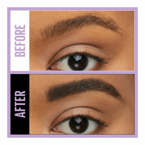 MAYBELLINE New York Express Brow Fast Sculpt Gel Brow Mascara, 260 Deep Brown, 0.09 oz