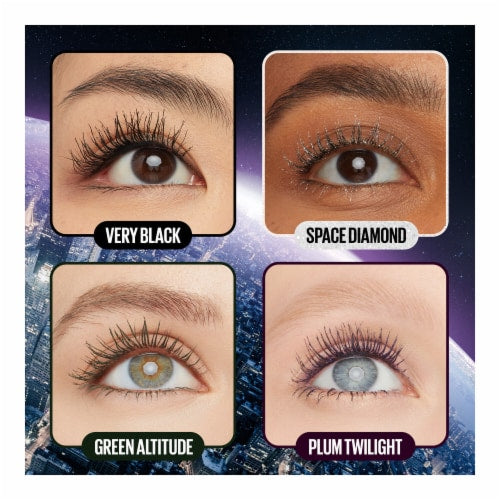 MAYBELLINE New York Lash Sensational Sky High Washable Mascara Makeup, 801 Very Black, 0.24 oz