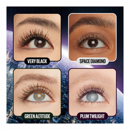 MAYBELLINE New York Lash Sensational Sky High Washable Mascara Makeup, 801 Very Black, 0.24 oz