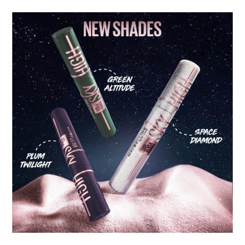 MAYBELLINE New York Lash Sensational Sky High Waterproof Mascara Makeup, 803 Brownish Black, 0.24 oz