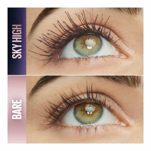 MAYBELLINE New York Lash Sensational Sky High Waterproof Mascara Makeup, 803 Brownish Black, 0.24 oz