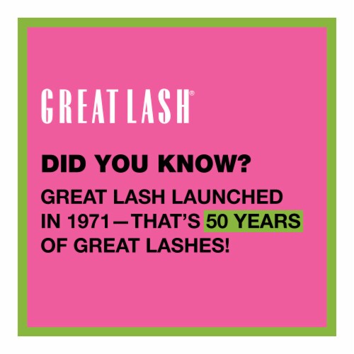 MAYBELLINE New York Great Lash Waterproof Mascara, 112 Brownish Black, 0.43 oz