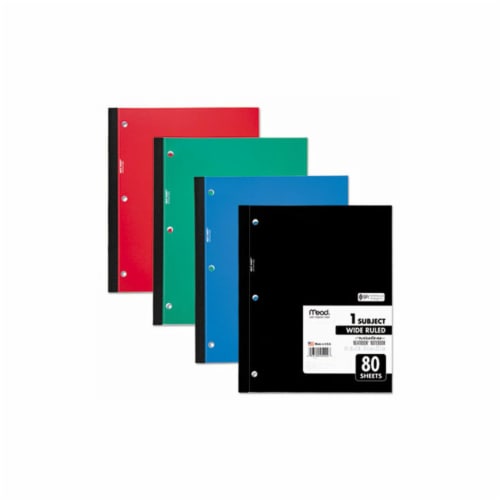 Mead Fat Lil' Wireless Neatbook, College Ruled - Assorted Colors