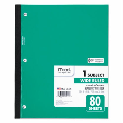 Mead Fat Lil' Wireless Neatbook, College Ruled - Assorted Colors