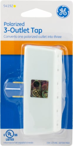 GE POLARIZED TRPLE TAP WHITE