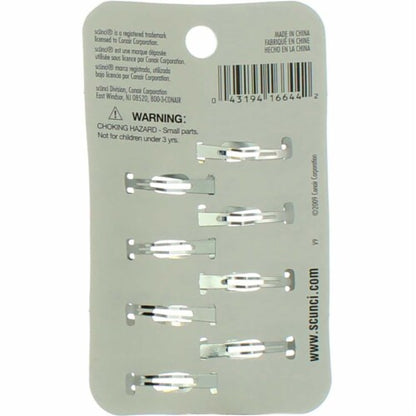 Scünci Effortless Beauty 5.5cm Medium Epoxy Clippies, 4 CT