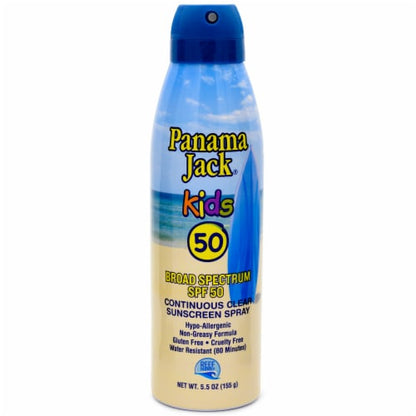 Panama Jack Continuous Spf#15 Clear Sunscreen Spray 6oz