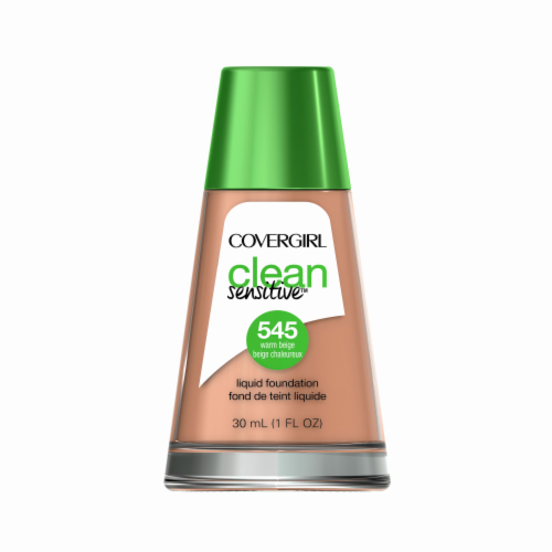 COVERGIRL Clean Matte Liquid Foundation - 545 Warm Beige