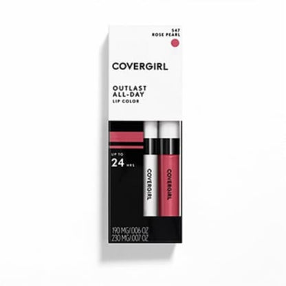 COVERGIRL Outlast All-Day Lip Color with Topcoat - 547 Rose Pearl