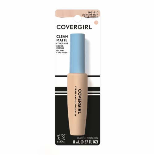 COVERGIRL Clean Matte Oil-Free Concealer – 210 Light/Medium