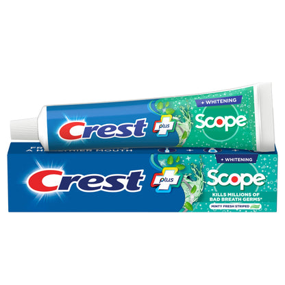 Crest Complete Whitening + Scope Toothpaste - Minty Fresh, 0.85 oz