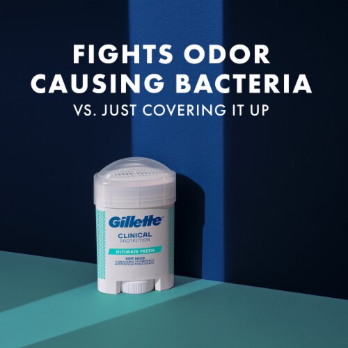 Gillette Deodorant Clinical Soft Solid Ultimte Fresh 1.7oz