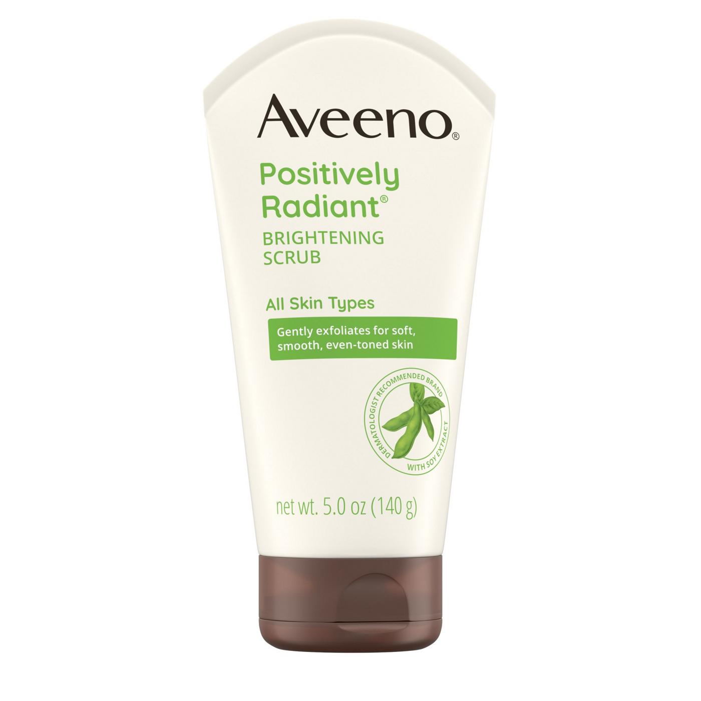 Aveeno Positively Radiant Brightening Scrub 2oz (12in)