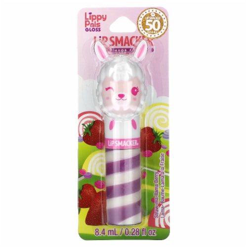 Lip Smacker Lippy Pal Swirl Lip Gloss - Llama - Straw-ma-Llama Berry