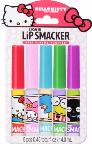 Lip Smacker Hello Kitty Lip Makeup Party Pack, 8 count