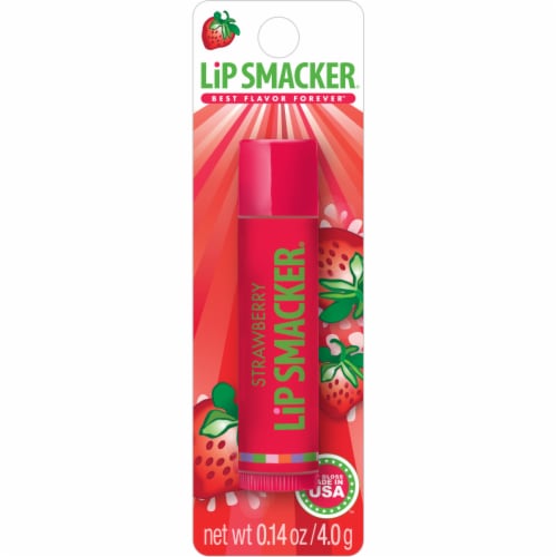 Lip Smacker Strawberry Biggie Lip Balm