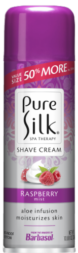 Pure Silk Shave Cream Raspberry Mist 2.25oz (12in)