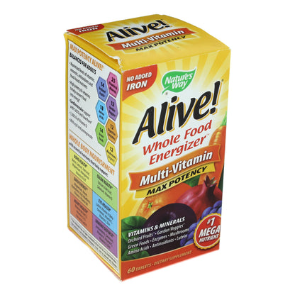 NATURE'S WAY ALIVE! W/IRON