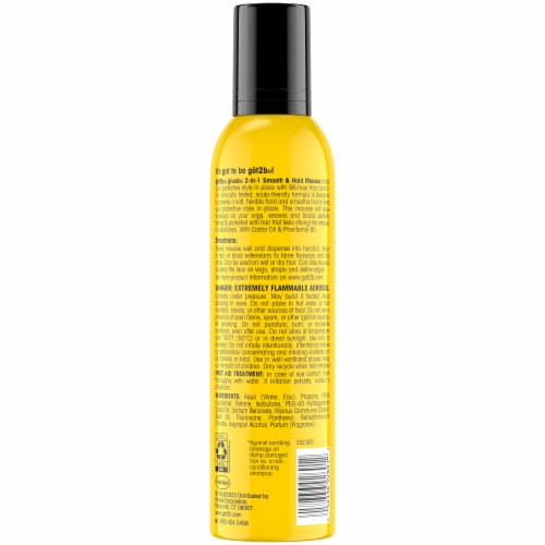 Got 2B Glued 2-In-1 Smooth & Hold Mousse 8oz