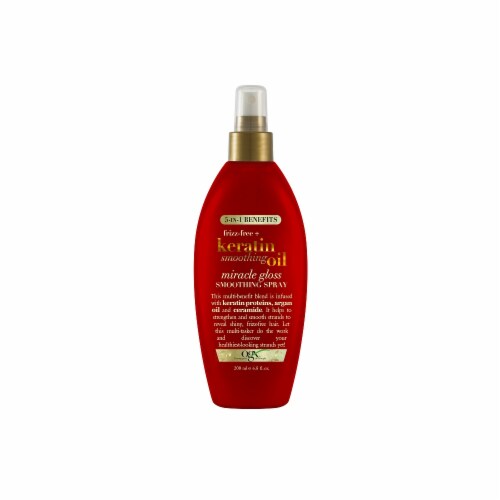 Ogx Keratin Smoothing Oil Miracle Gloss Spray 6.8oz Pump