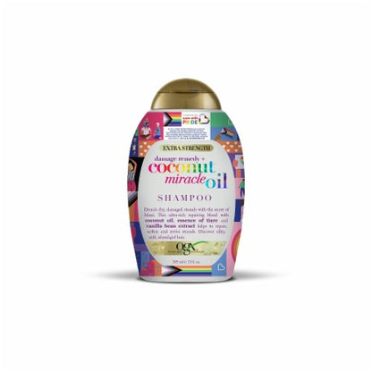 Ogx Shampoo Coconut Miracle Oil X-Strength 19.5oz Bonus