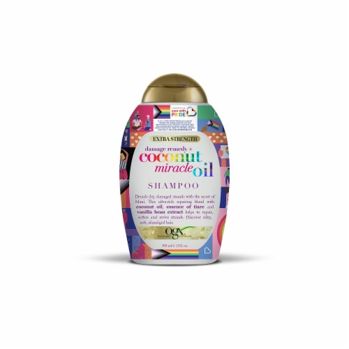 Ogx Shampoo Coconut Miracle Oil X-Strength 19.5oz Bonus
