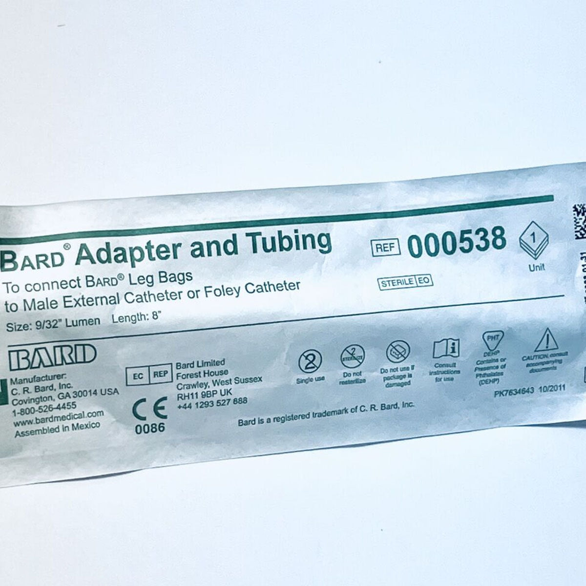 BARD LEG BAG TUBING