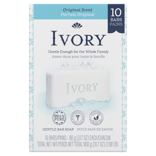 Ivory Bar Soap Original Scent 2 Count 6.34oz