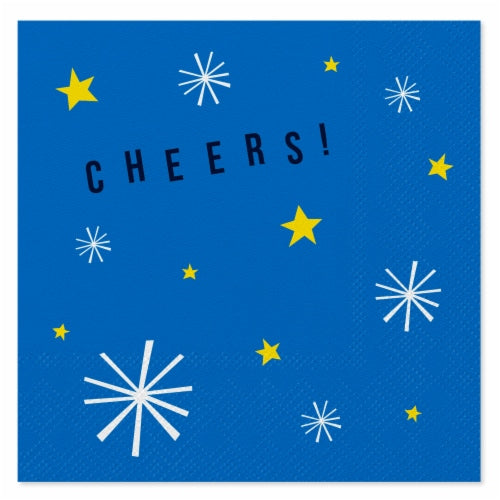 SENSATIONS Beverage Napkins - Cheers, 24 count