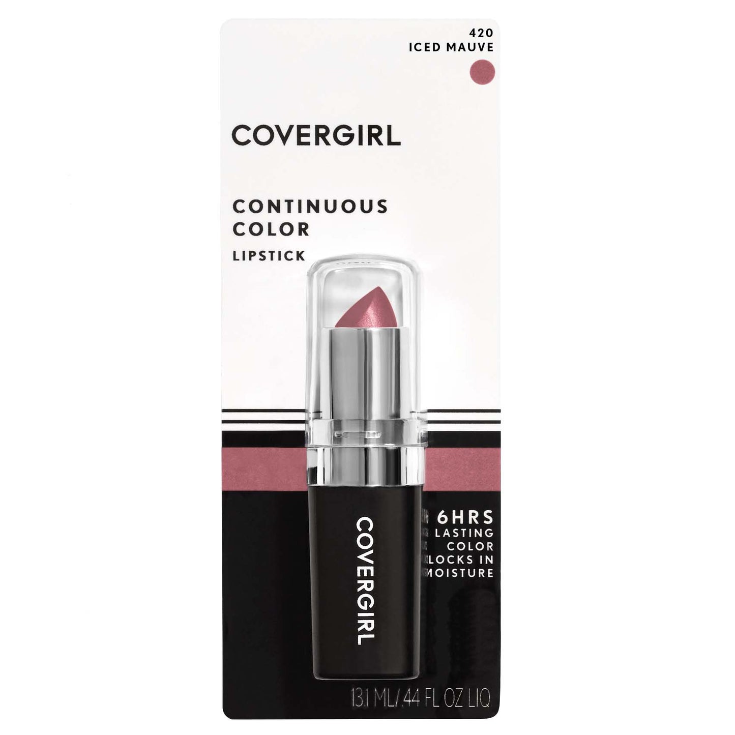 COVERGIRL Continuous Color Lipstick - 420 Iced Mauve