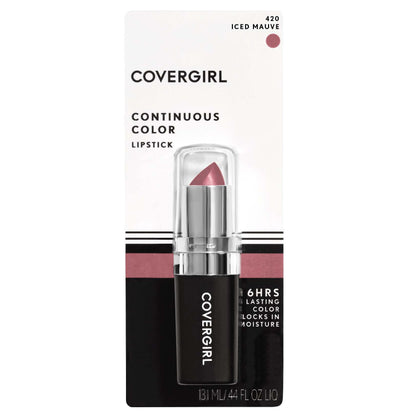 COVERGIRL Continuous Color Lipstick - 420 Iced Mauve
