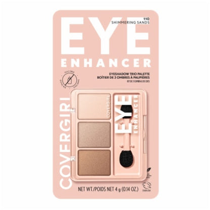 COVERGIRL Eye Enhancer Eyeshadow Trio, Carded - 110 Shimmering Sands