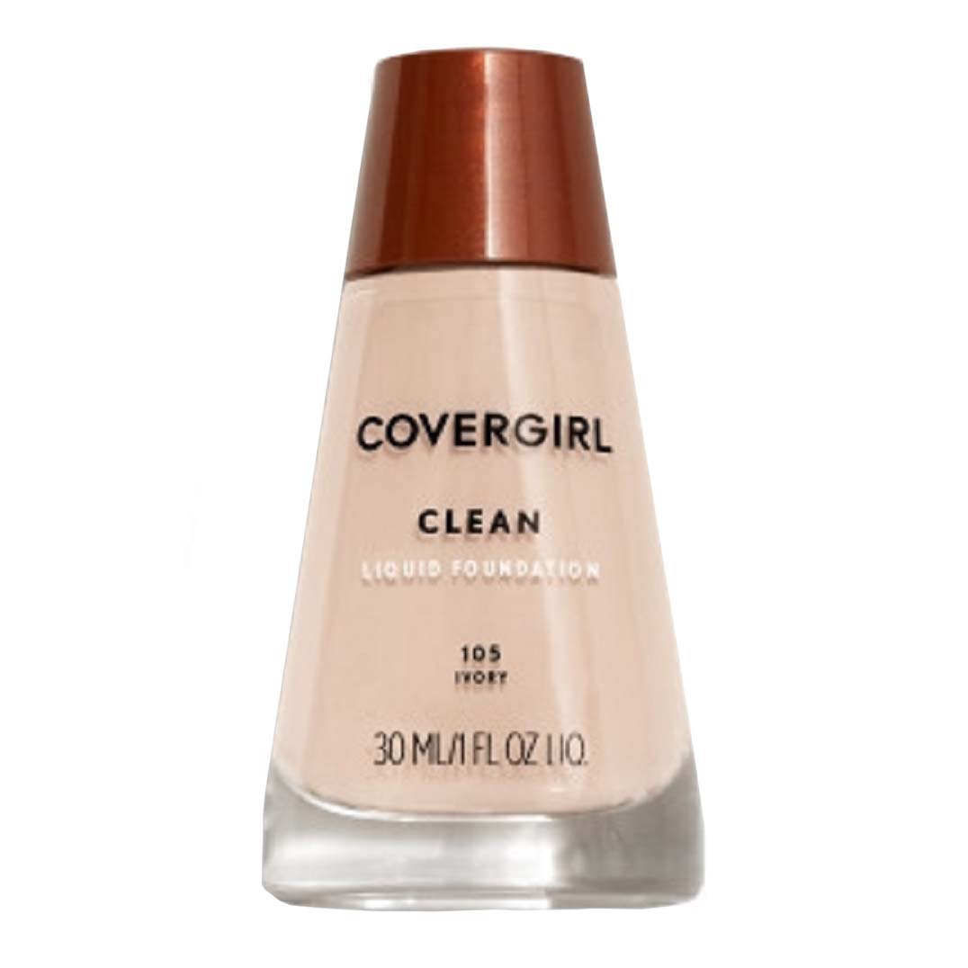 COVERGIRL Clean Makeup Liquid Foundation - 105 Ivory