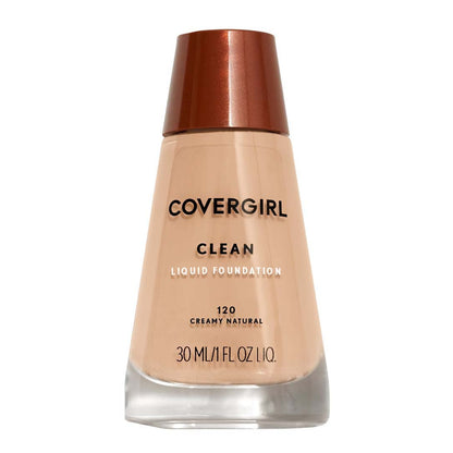 COVERGIRL Clean Liquid Foundation - 120 Creamy Natural