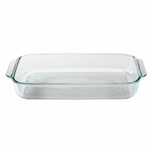 PYREX 3QT OBLONG CLEAR