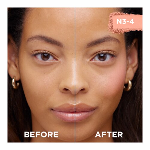 L'ORÉAL PARIS True Match Super-Blendable Blush, Soft Powder Texture, N3-4 Innocent Flush, 0.21 oz.