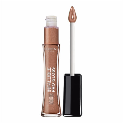 L'Oreal Paris Infallible 8 Hour Pro Lip Gloss, hydrating finish, Dulce De Leche, 0.21 fl. oz.