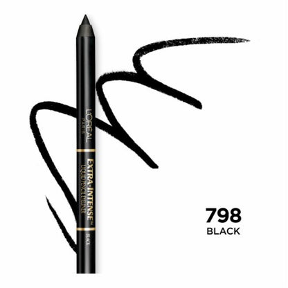 L'ORÉAL PARIS Extra-Intense Pencil Eyeliner, 798 Black, 0.03 oz.