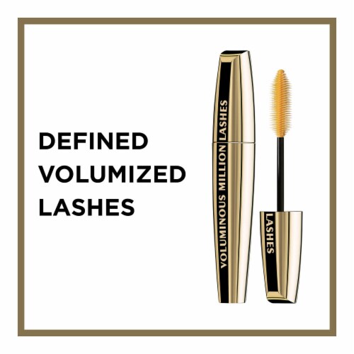 L'ORÉAL PARIS Voluminous Million Lashes Mascara, 655 Black Brown, 0.32 fl. oz.