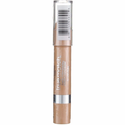 L'ORÉAL PARIS True Match Super Blendable Crayon Concealer, N4-5 Light/Medium, 0.1 oz.