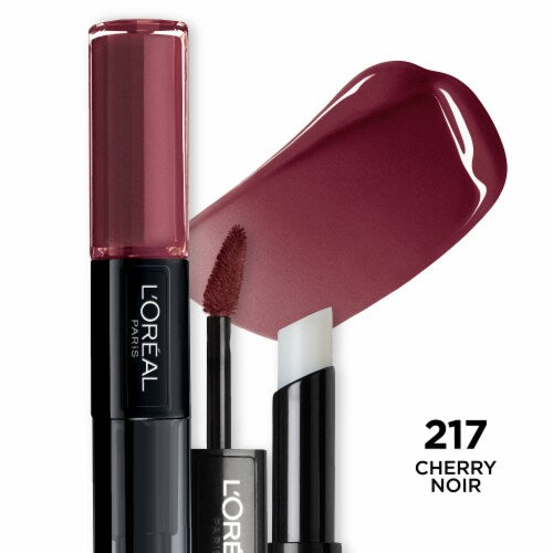 L'ORÉAL PARIS Infallible Pro Last 2-Step Lipstick, Cherry Noir, 1 oz