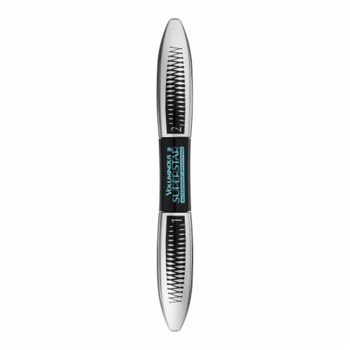 L'ORÉAL PARIS Voluminous Superstar Red Carpet Waterproof Mascara, 624 Waterproof Blackest Black, 0.41 fl. oz.