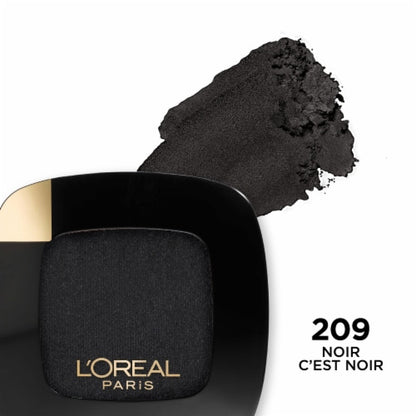L'ORÉAL PARIS Colour Riche Monos Eyeshadow, 209 Noir Cest Noir, 0.12 oz.