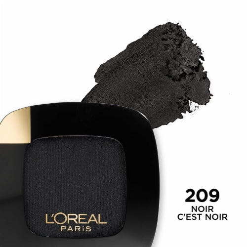 L'ORÉAL PARIS Colour Riche Monos Eyeshadow, 209 Noir Cest Noir, 0.12 oz.