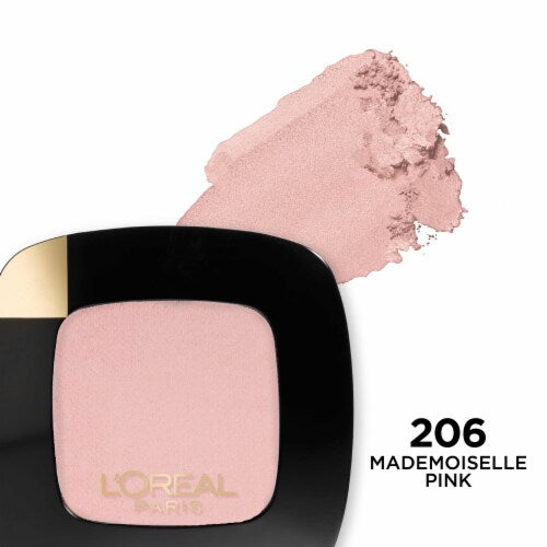 L'ORÉAL PARIS Colour Riche Monos Eyeshadow, 206 Mademoiselle Pink, 0.12 oz.