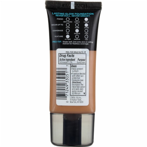 L'ORÉAL PARIS Infallible Pro-Glow Foundation, 210 Classic Tan, 1 fl. oz.