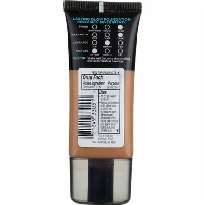 L'ORÉAL PARIS Infallible Pro-Glow Foundation, 210 Classic Tan, 1 fl. oz.