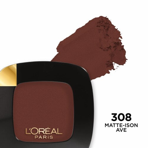 L'ORÉAL PARIS Colour Riche Monos Eyeshadow, 308 Matte-Ison Avenue, 0.12 oz.