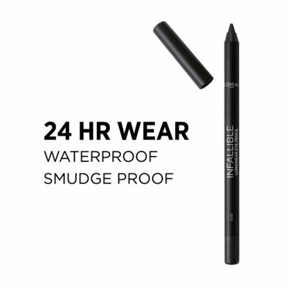 L'ORÉAL PARIS Infallible Pro-Last Waterproof, Up to 24HR Pencil Eyeliner, 960 Cobalt Blue, 0.042 oz.